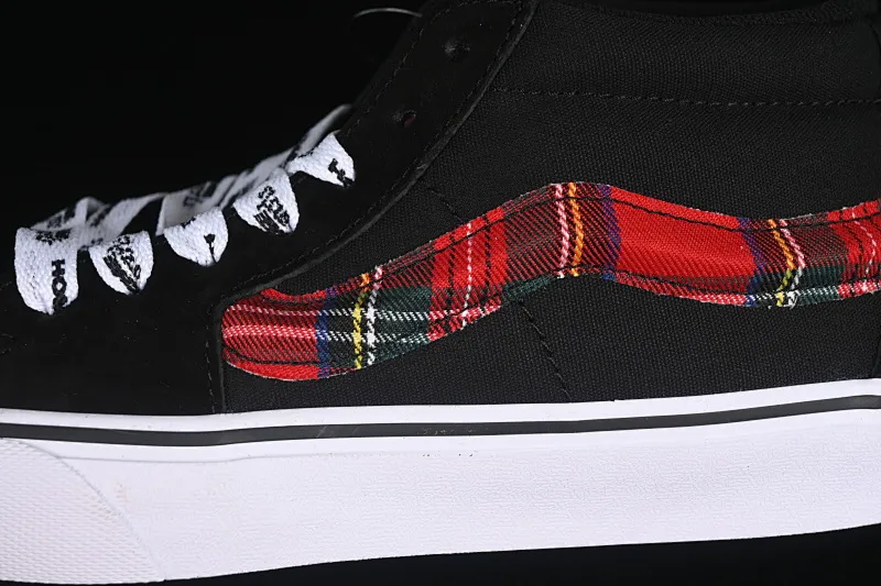 All categories Vans Vans series Vans Mid Vans China Vans Sk8-Mid Vans Anaheim series Scottish plaid casual low-top canvas shoes VN0A4UWIVNE